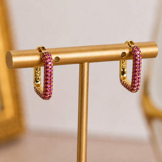 Arracadas Ruby